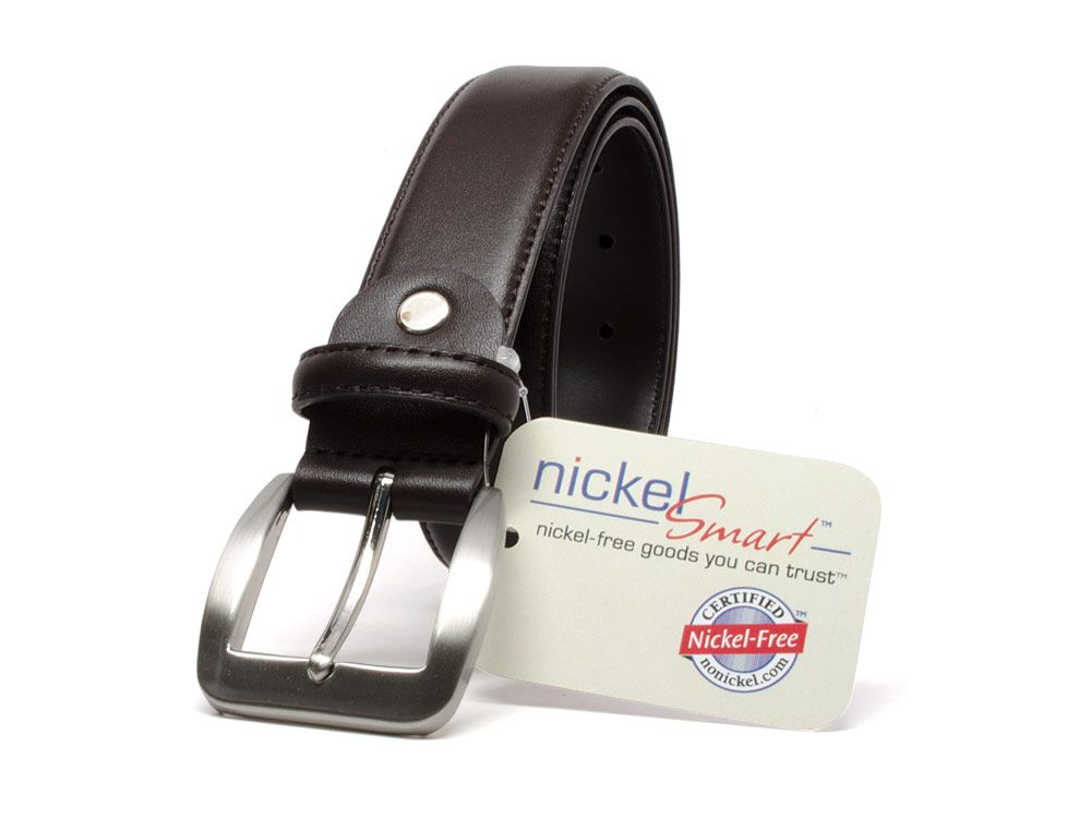 Nickel Smart™ Casual Brown Belt Allergy Canada