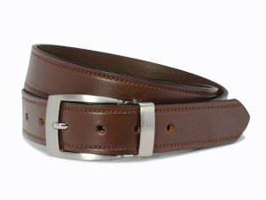 Nickel Smart™  Elk Knob Brown Belt