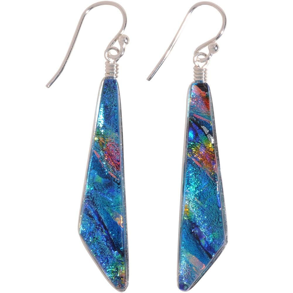 Nickel Smart® Cascades Earrings - Rainbow Blue - Image 4