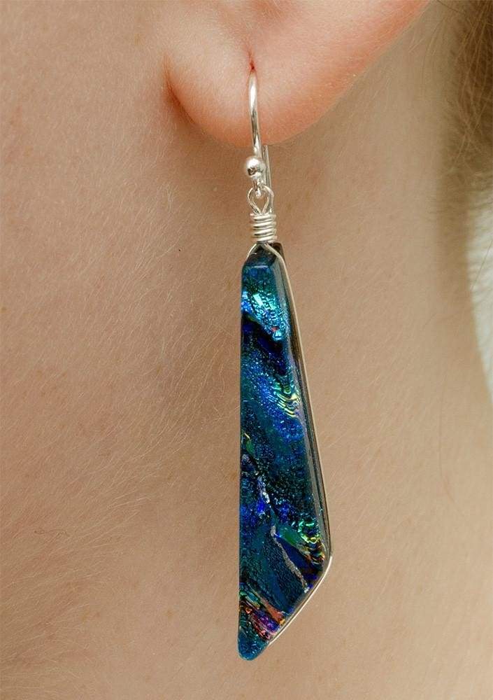 Nickel Smart® Cascades Earrings - Rainbow Blue - Image 5